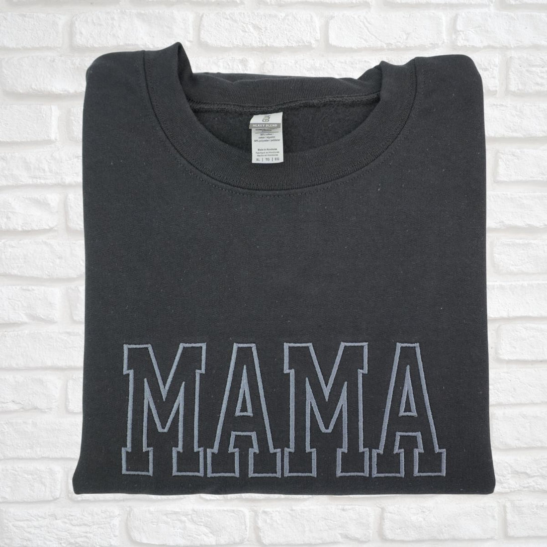 Custom Embroidered Mama Sweatshirts & Hoodies - Personalized with Kid Names on Sleeve Gift