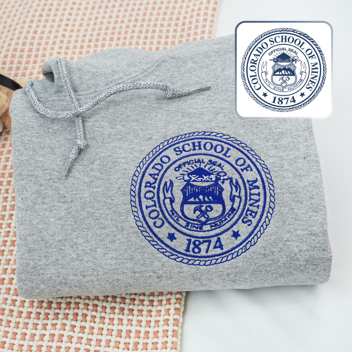 Custom Embroidered Sweatshirt with Your Logo – Personalized Hoodie for Business or Team
