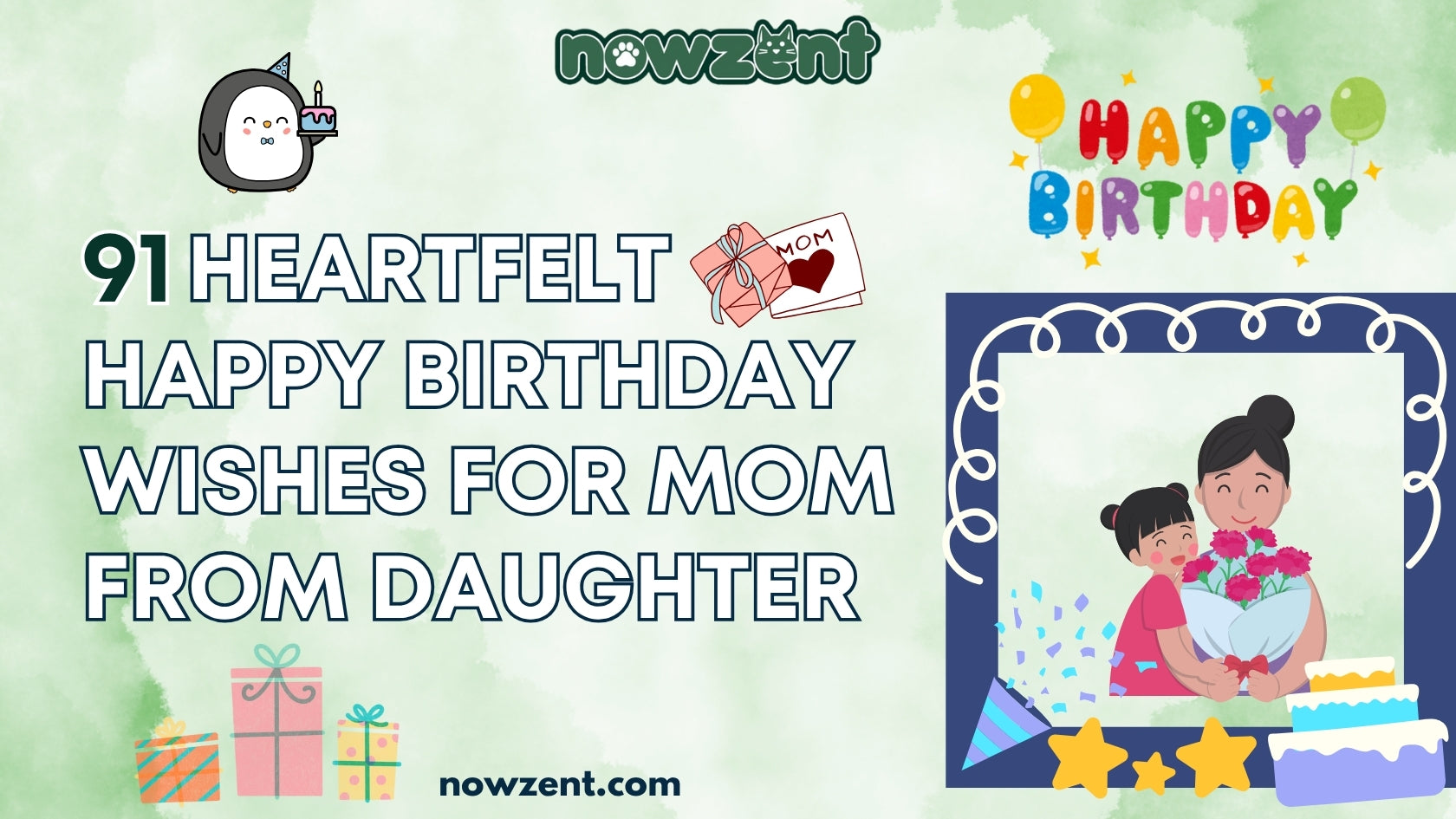 91 Heartfelt Happy Birthday Wishes for Mom from Daughter