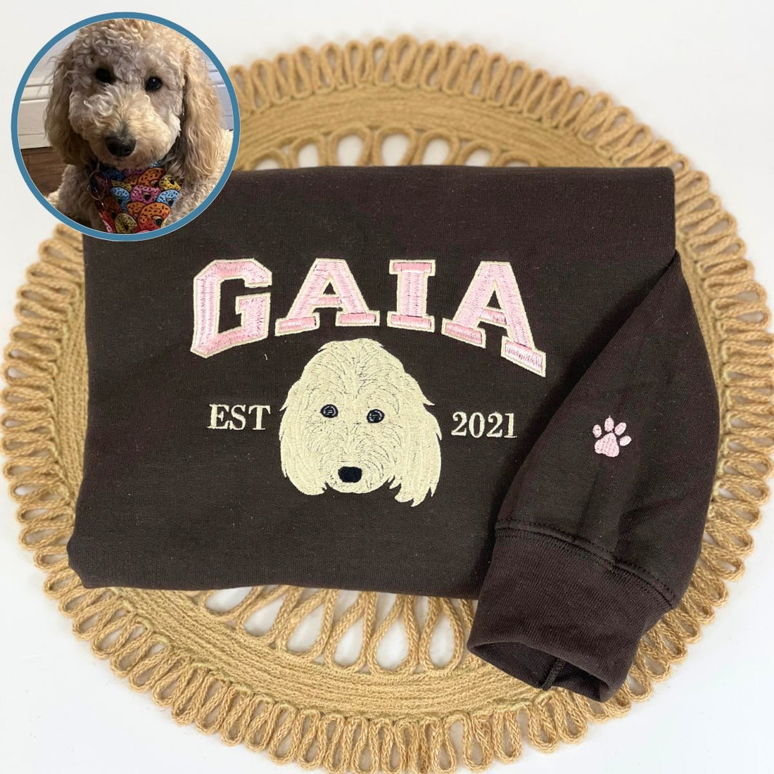 personalized dog sweater