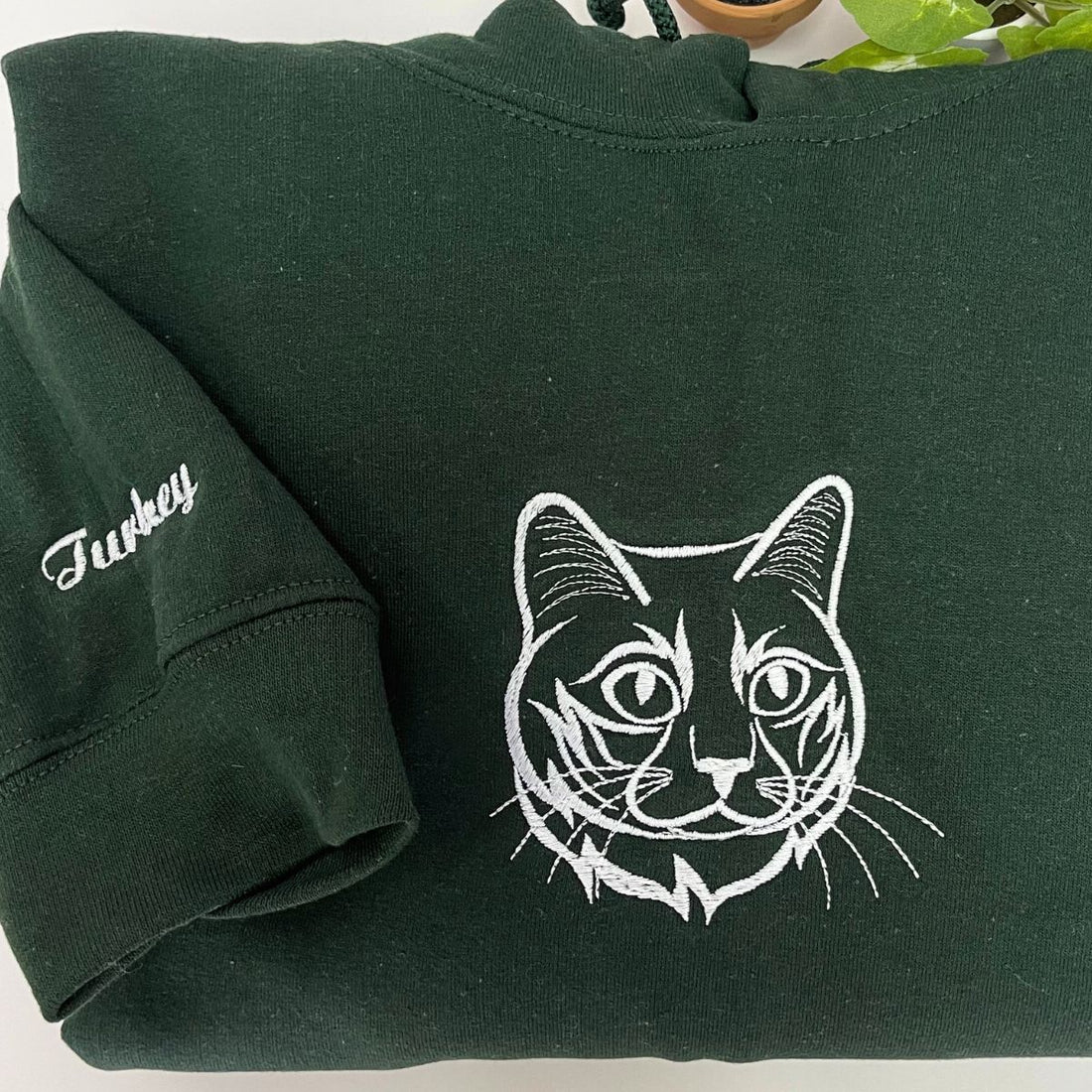 personalized cat hoodie