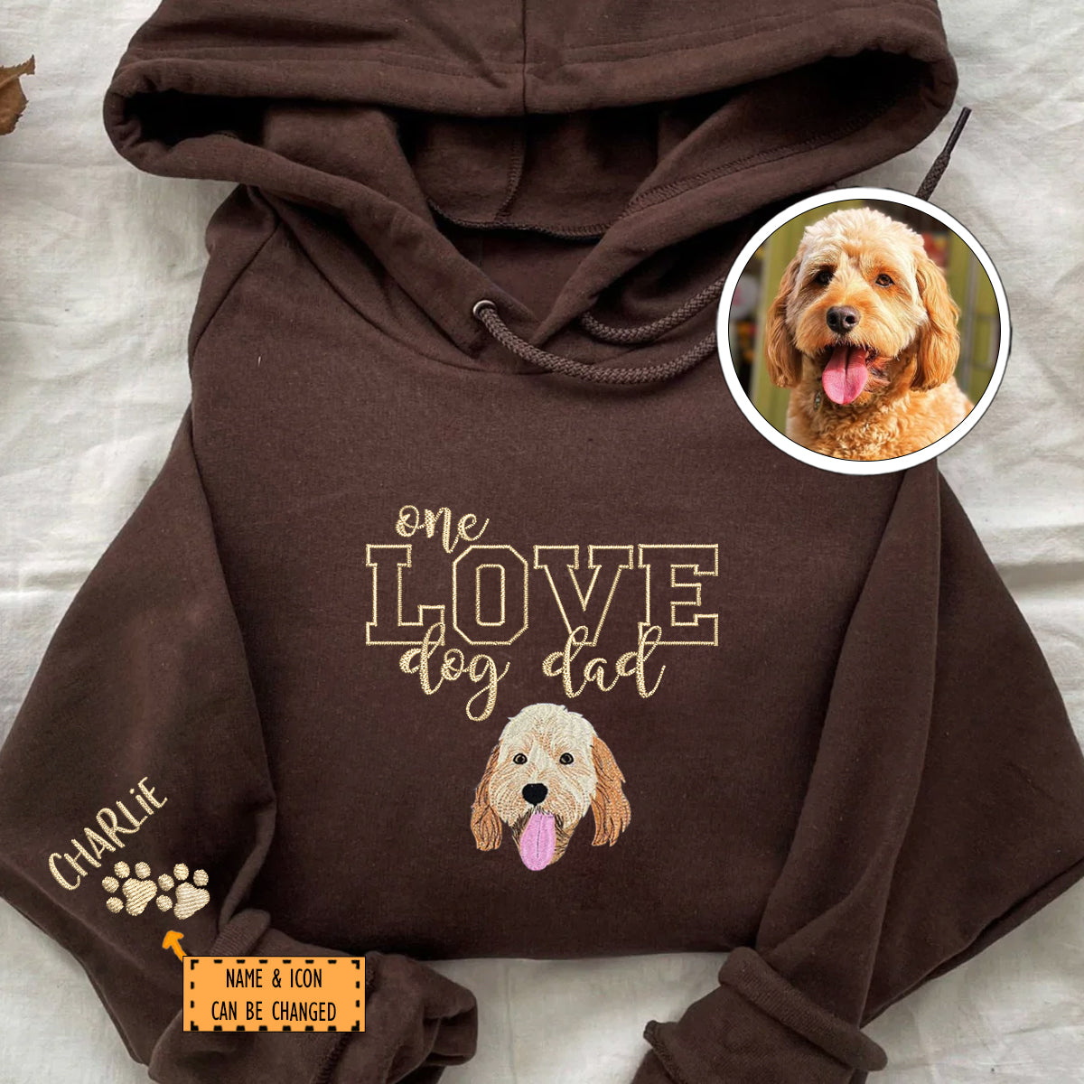 Dog dad hoodie hotsell