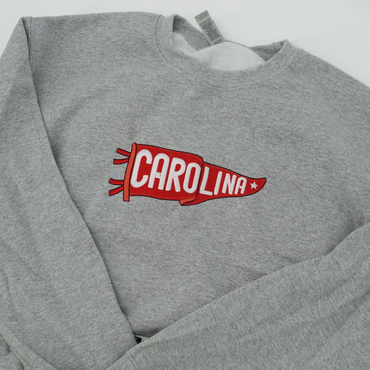Custom Embroidered Pennant Sweatshirt & Hoodie with Team Name